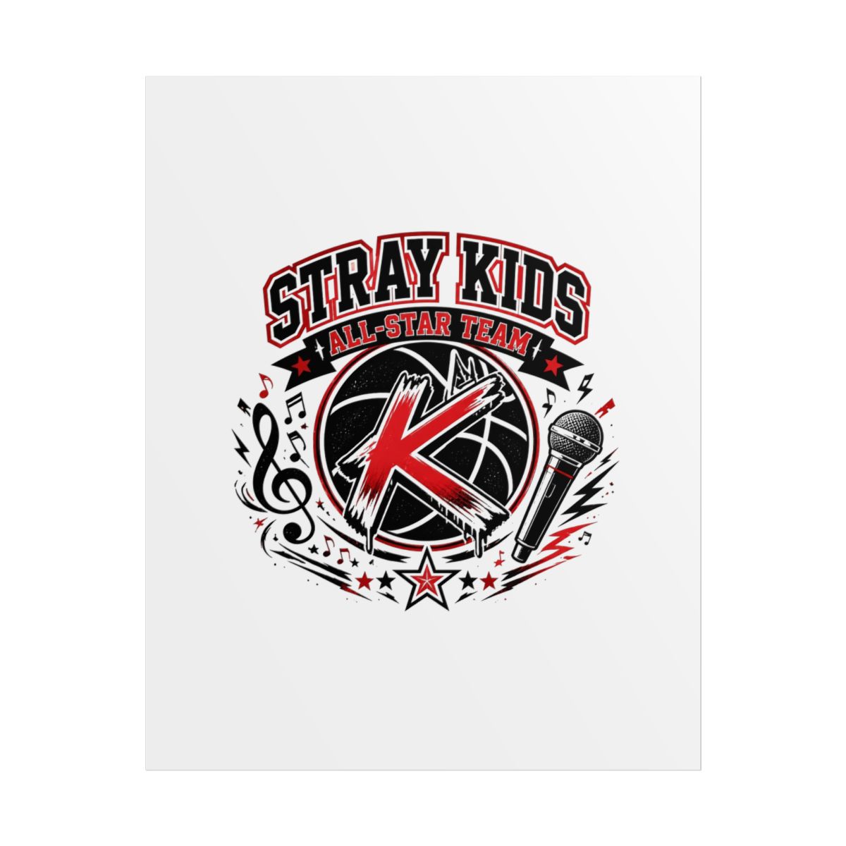 Stray Kids "Stray Kids All-Star Team" Poster - Official Posters & Wall Art merchandise