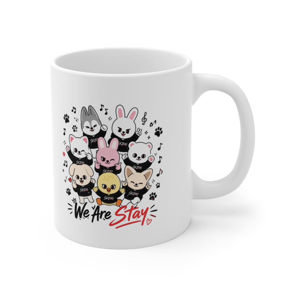 Stray Kids "We Are Stay" White Mug