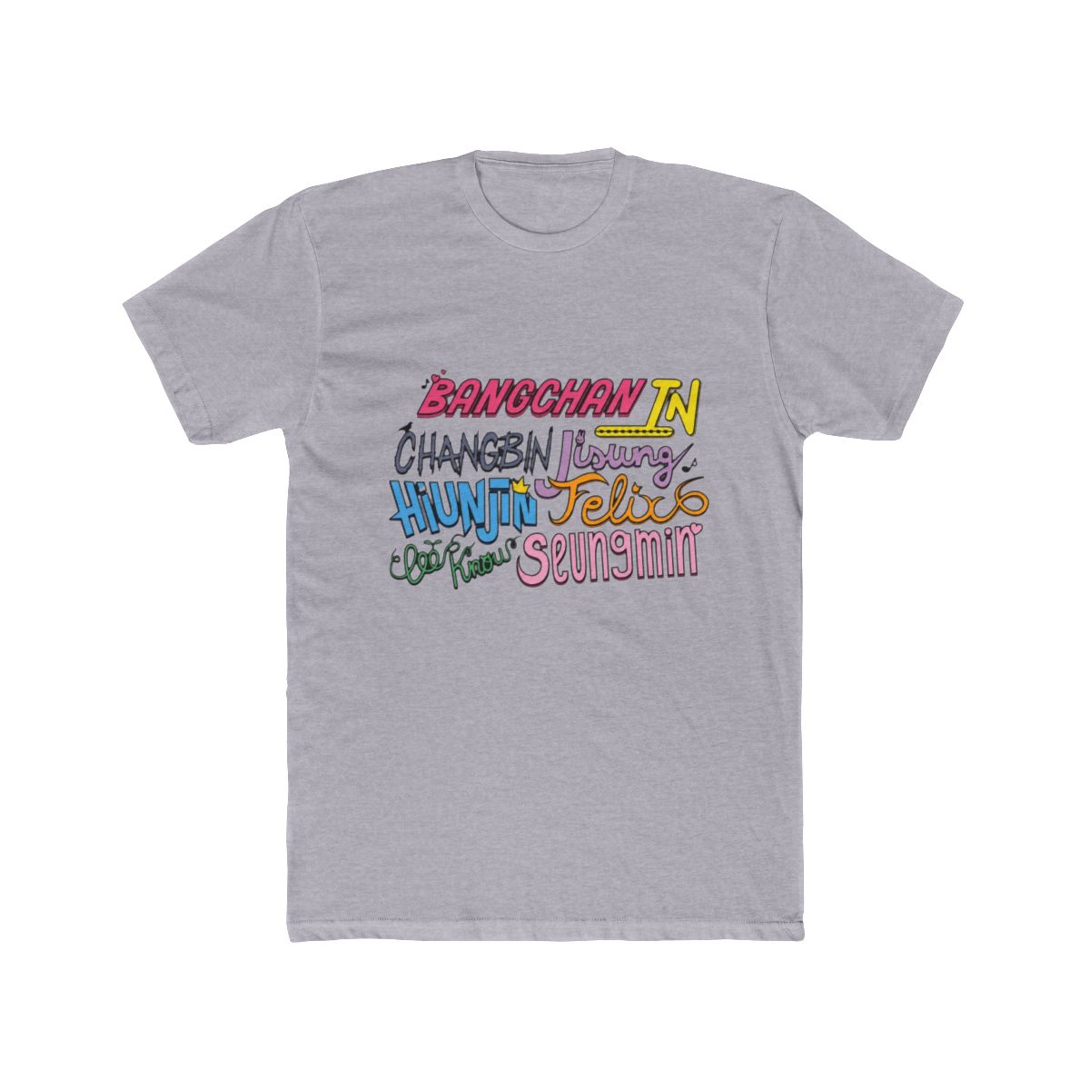 STRAY cute names. T Shirt | Stray Kids - alternate angle 4, merchandise