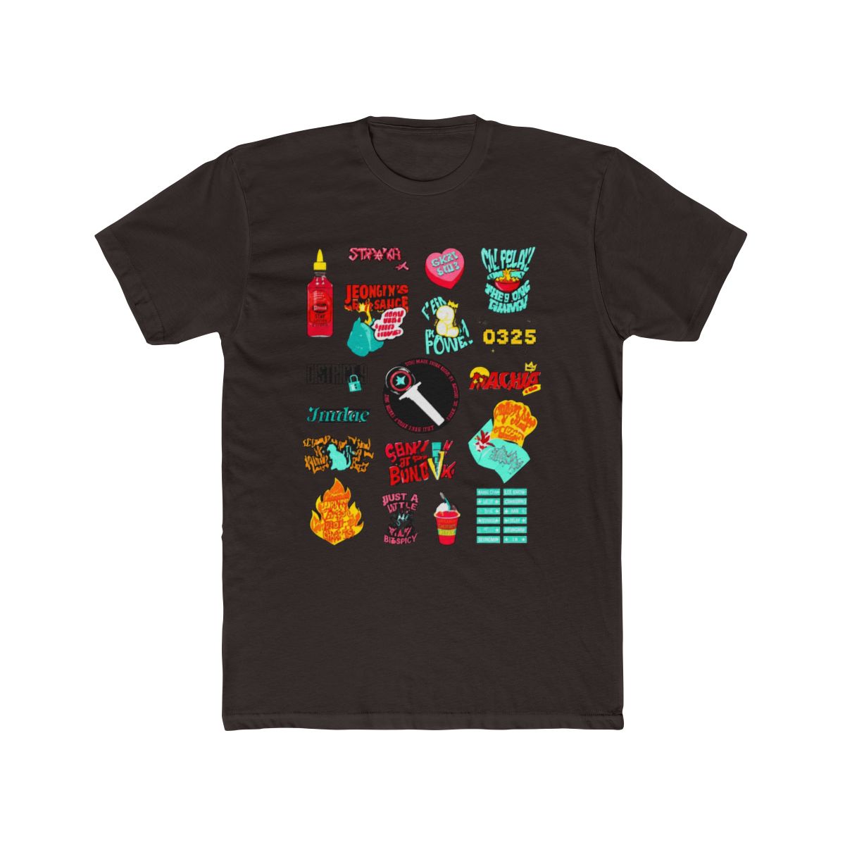 Stray Kids iconic quotes and moments ver 2 Long Sleeve T Shirt - alternate angle 2, merchandise