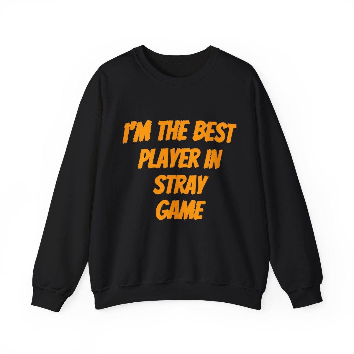 Sustainable Crewneck T-Shirts stray video game, stray cat game, stray game | Stray Kids - alternate angle 5, merchandise