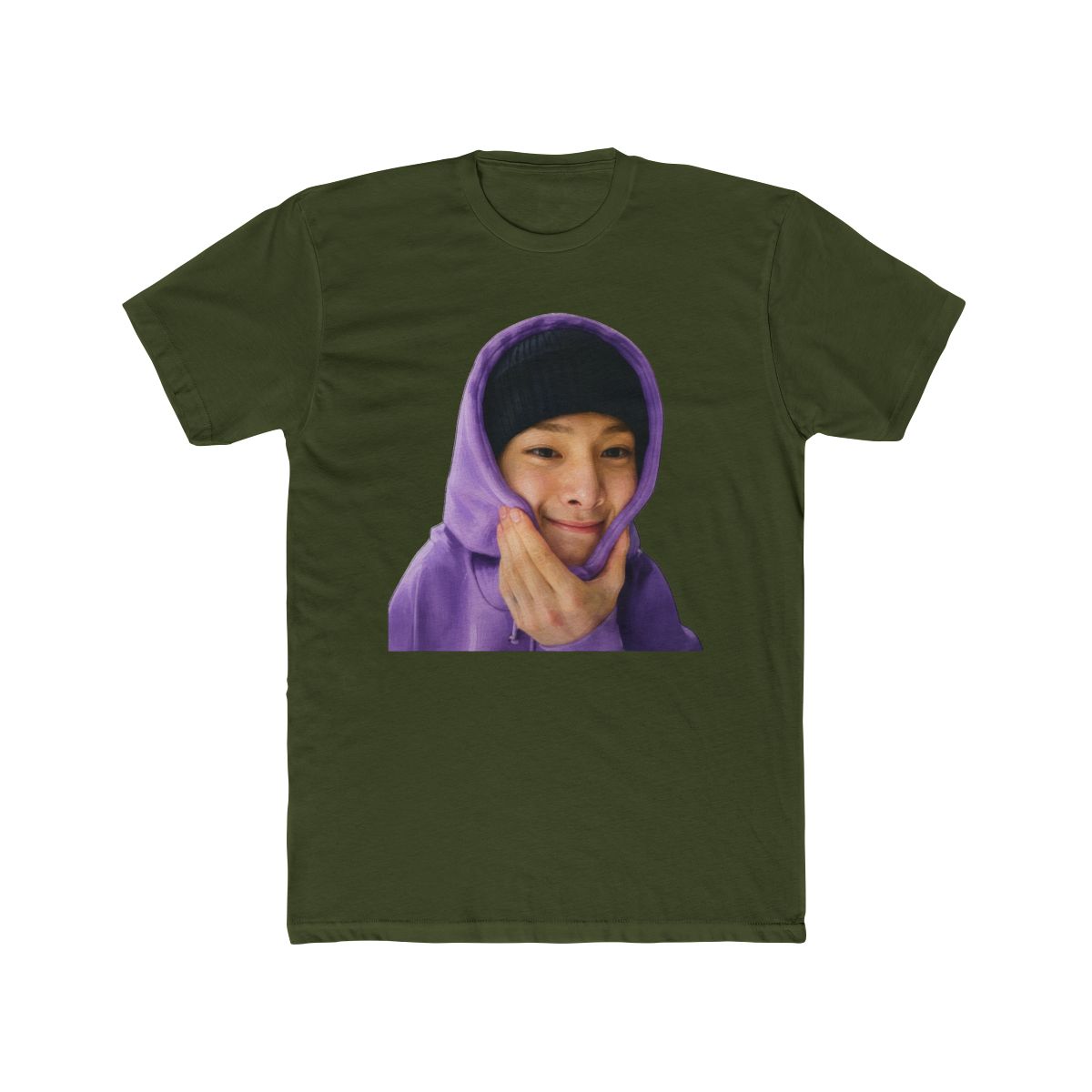 I.N Jeongin Stray Kids Funny Cute Meme Sticker T Shirt - alternate angle 5, merchandise