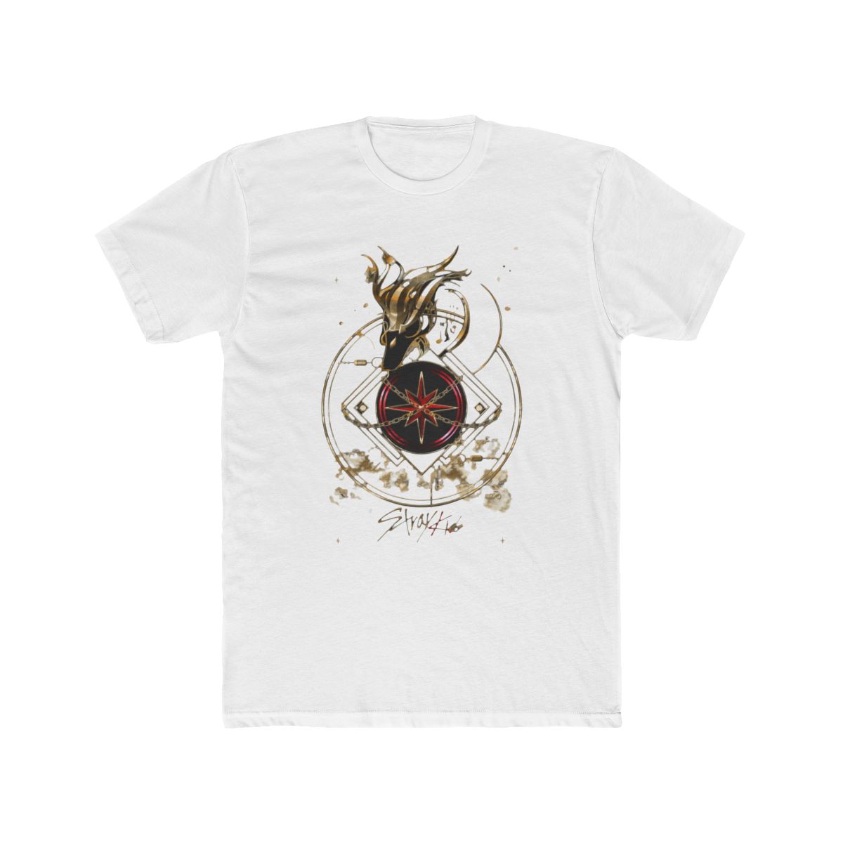 Stray Kids Dominate Tour Gold Dragon Nachimbong Compass T Shirt