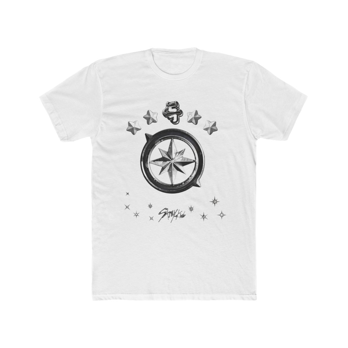 Stray Kids 5 Star Compass Apparel - Galaxy Version T Shirt