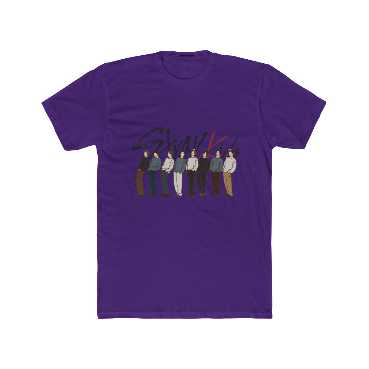 Stray Kids Kpop Art T Shirt - Official T-Shirts merchandise